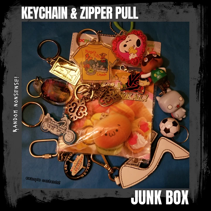Keychain and Zipper Pull Junk Box product image (1)