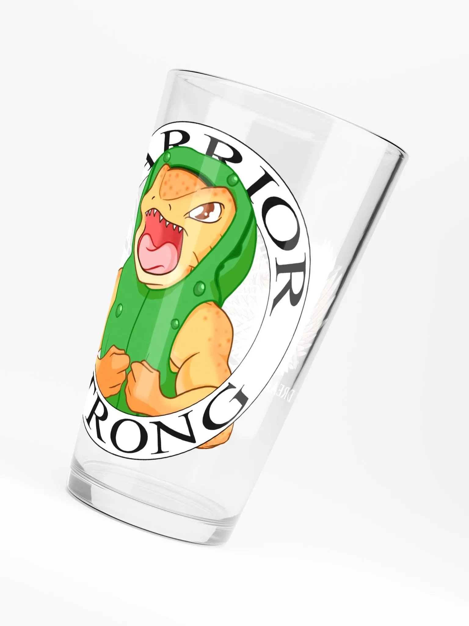 Buff Pickle Warrior Strong Pint Glass product image (6)