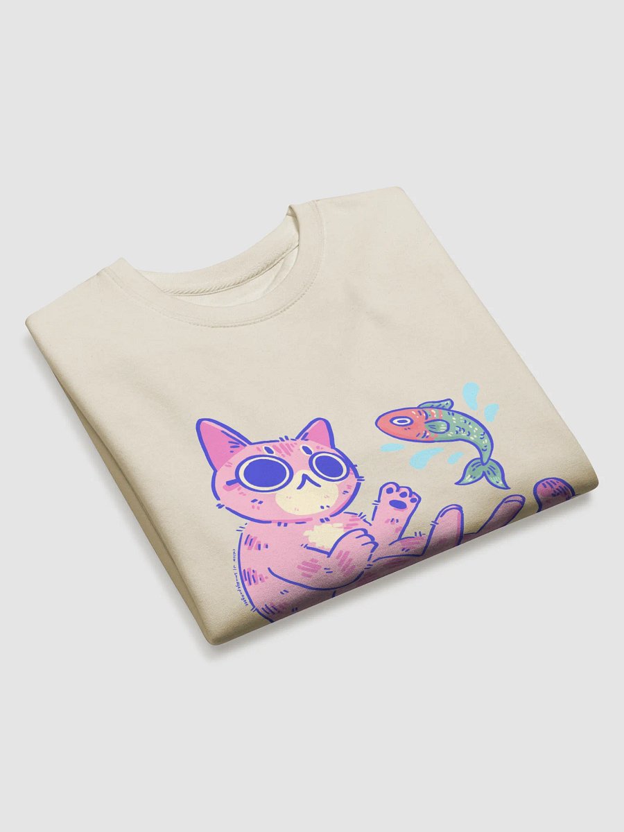 Misty the Pink Tabby Sweatshirt – Kit’s Cats x Smudge Pudge product image (3)