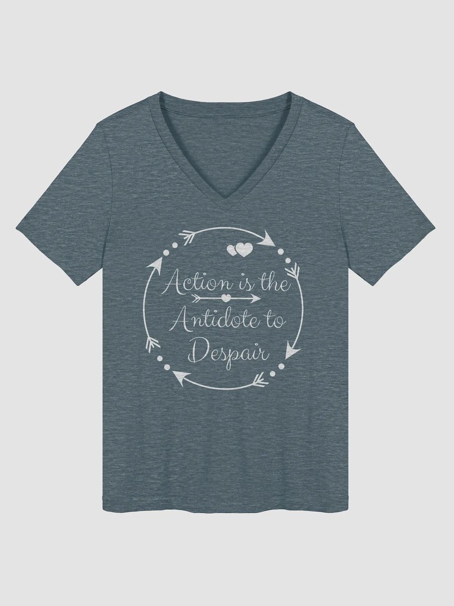Action is the Antidote V Neck T-shirt product image (33)