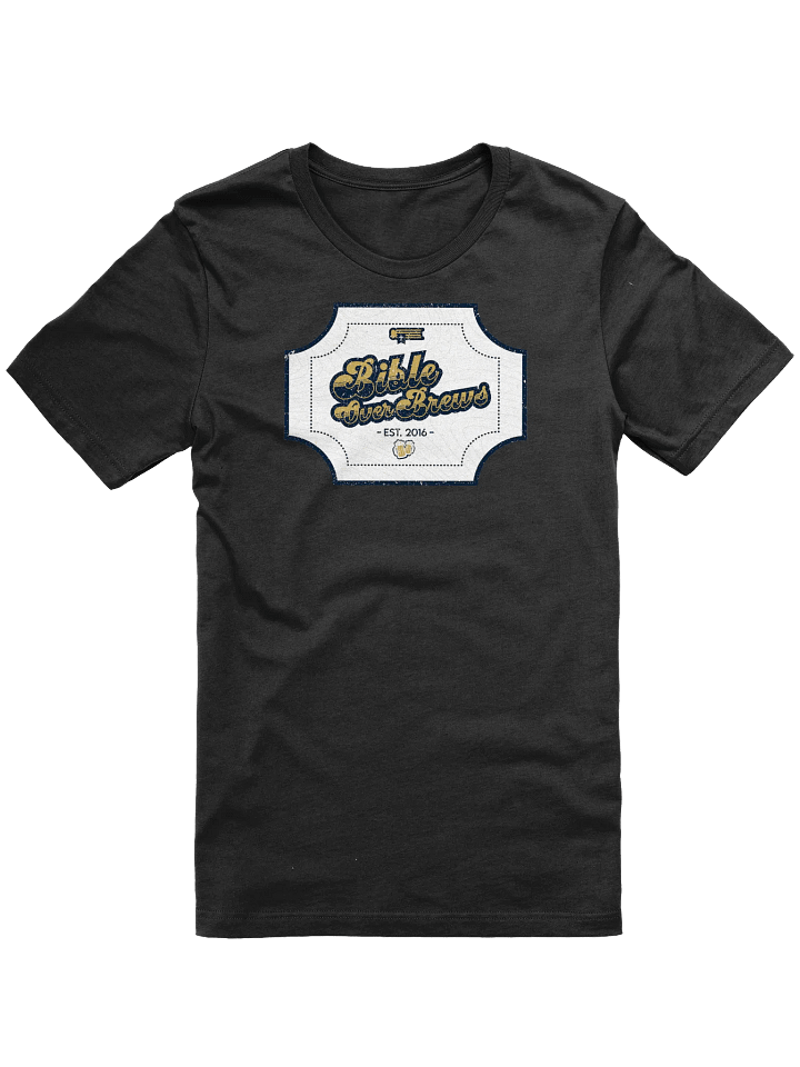Bible over Brews Black Tee product image (1)