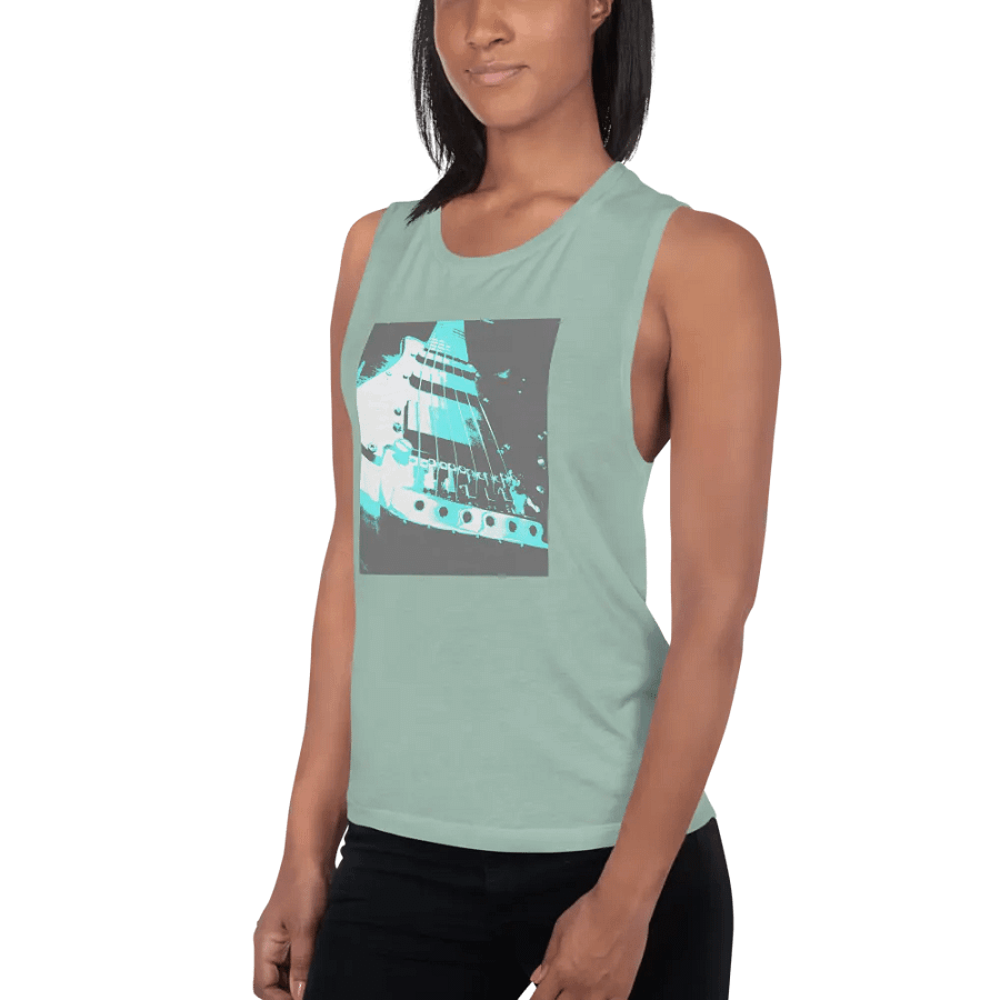 Blue Guitar Melody Muscle Tank product image (5)