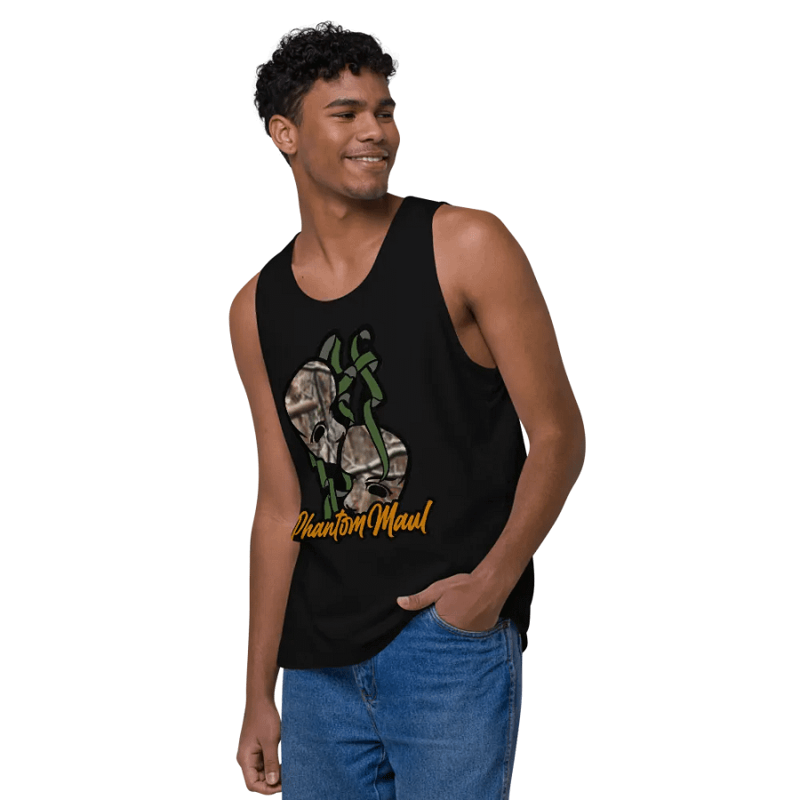Hunter Camo Big Logo Men's Tank Top product image (22)