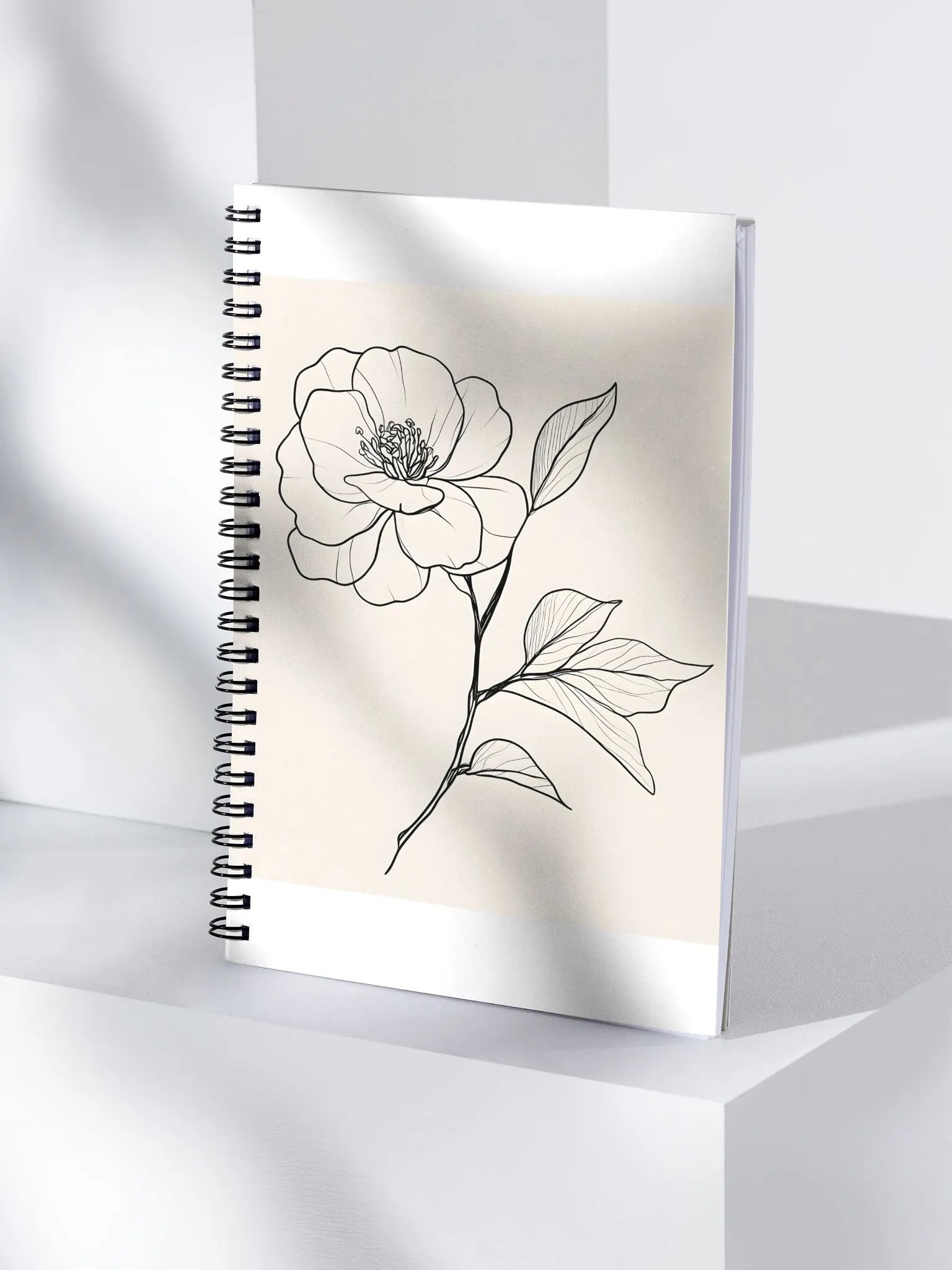 Camellia Spiral Notebook product image (4)