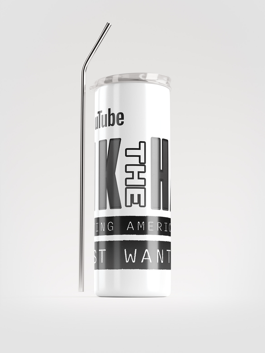Nik The Hat | 20oz Stainless Steel Tumbler – Summer ’25 BACK THE BLUE Edition product image (1)