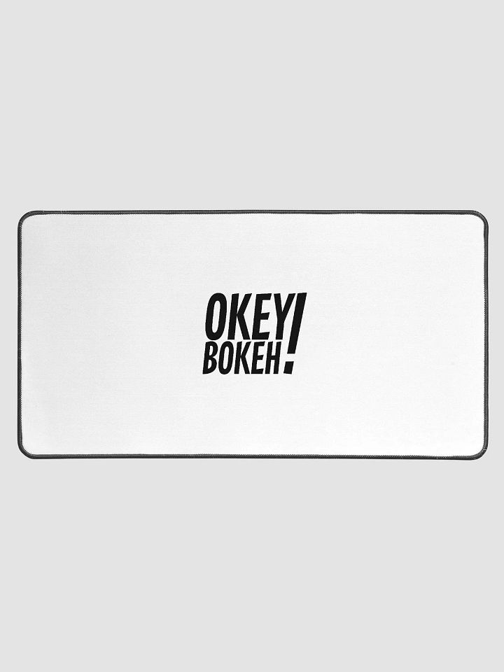 Okey Bokeh! Photographer's Desk Mat product image (1)
