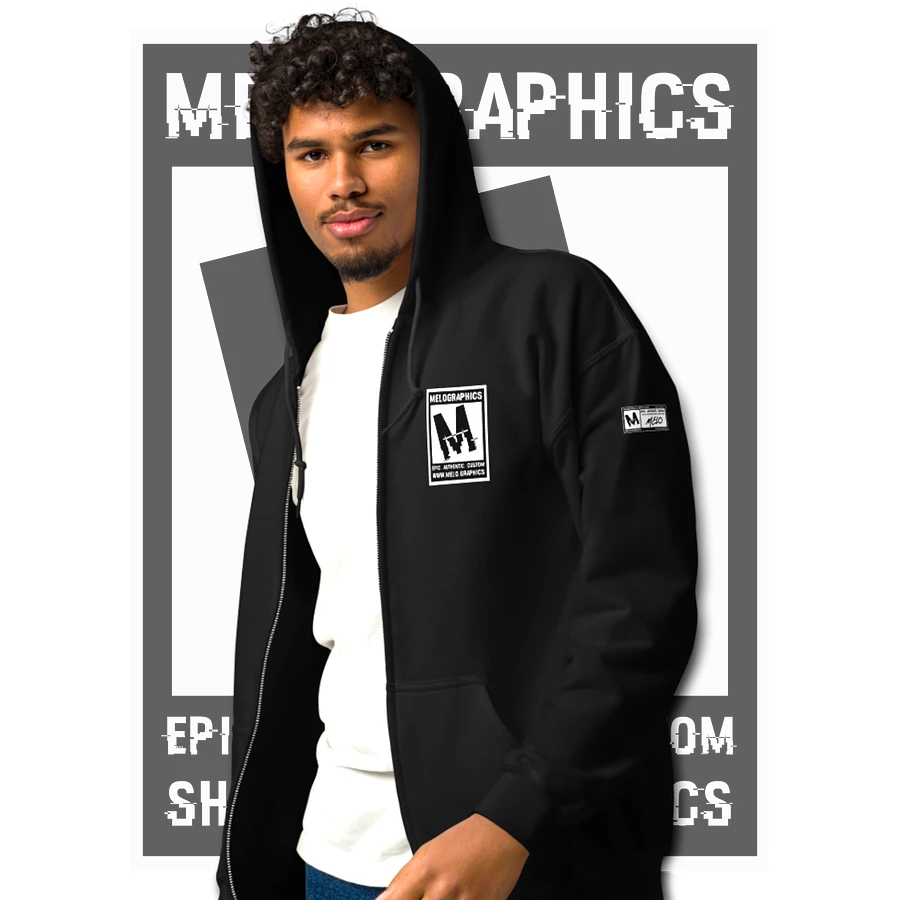 MELOGRAPHICS - Classic Zip Hoodie | #MadeByMELO product image (1)