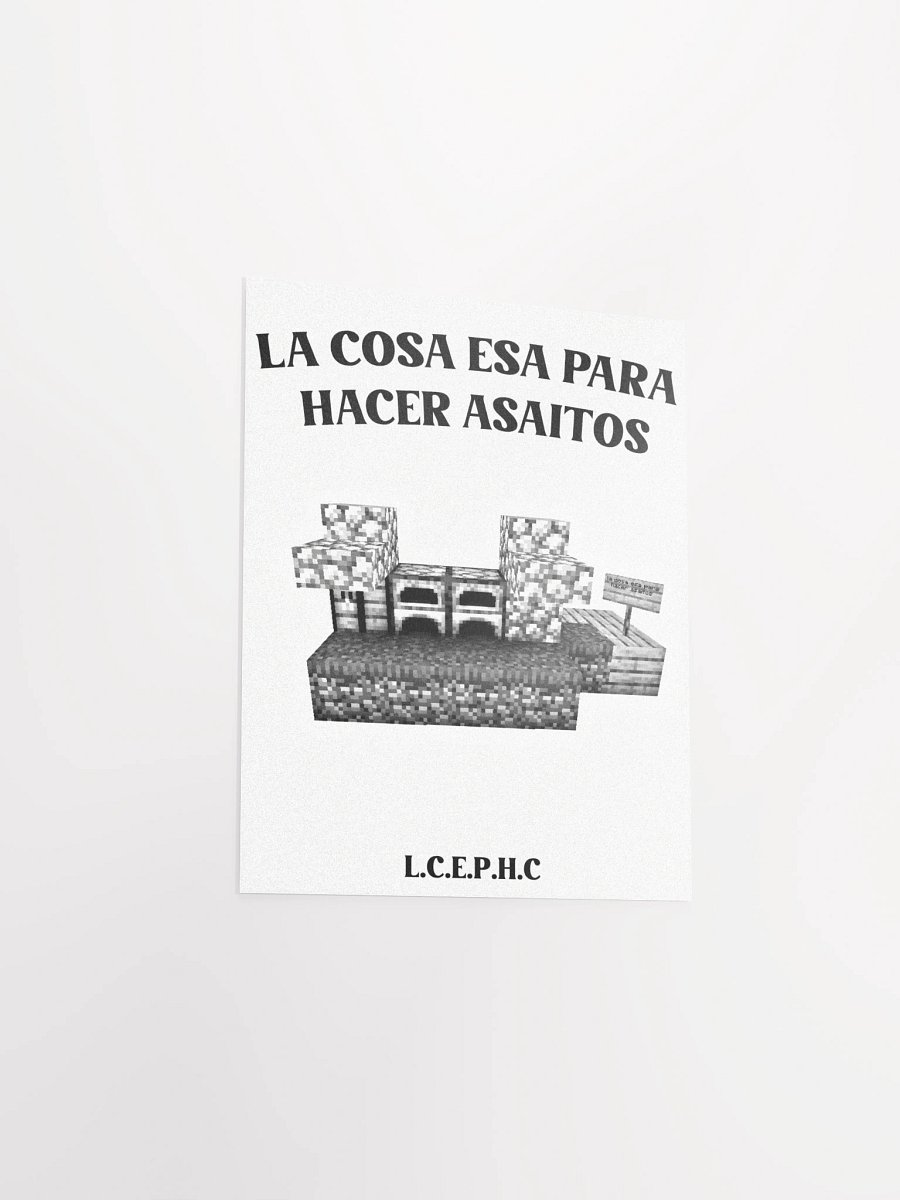 La Cosa Esa Para Hacer Asaitos - Poster product image (3)