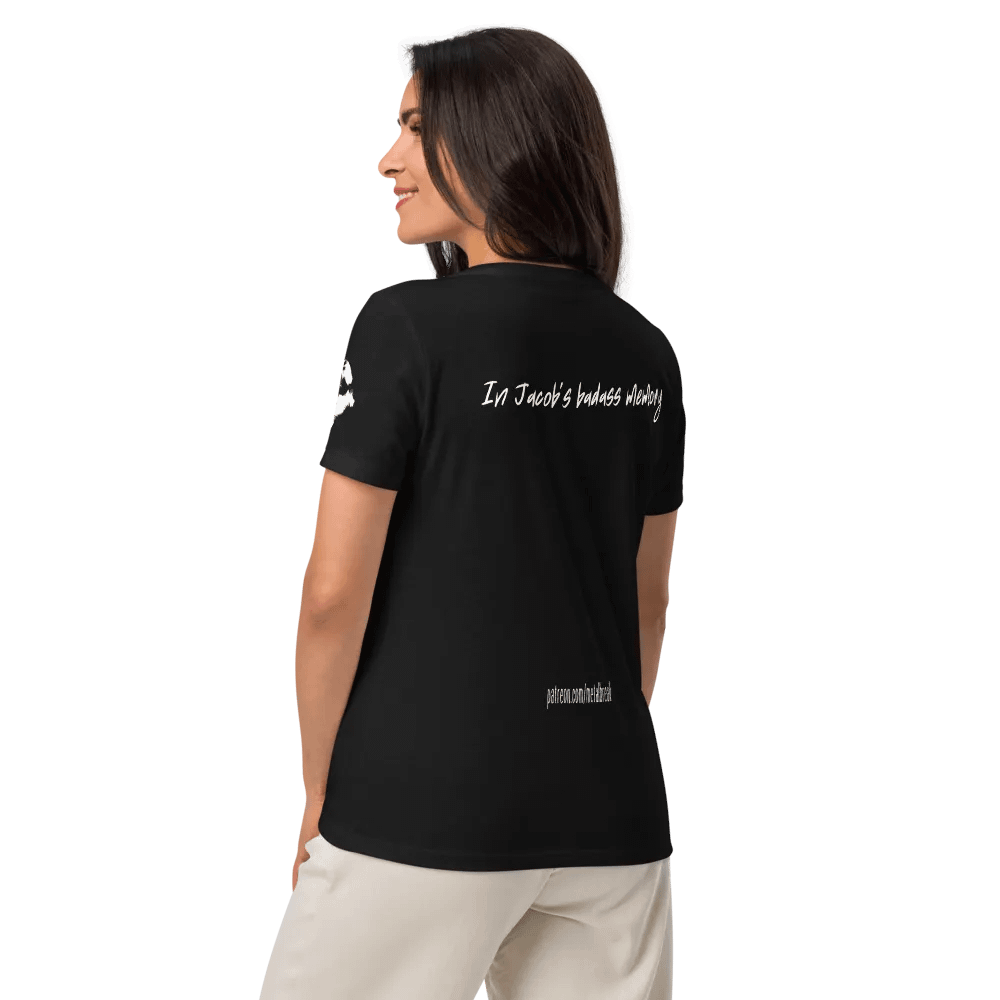 In Jacob's loving memory 2024 - Relaxed V T-shirt product image (11)