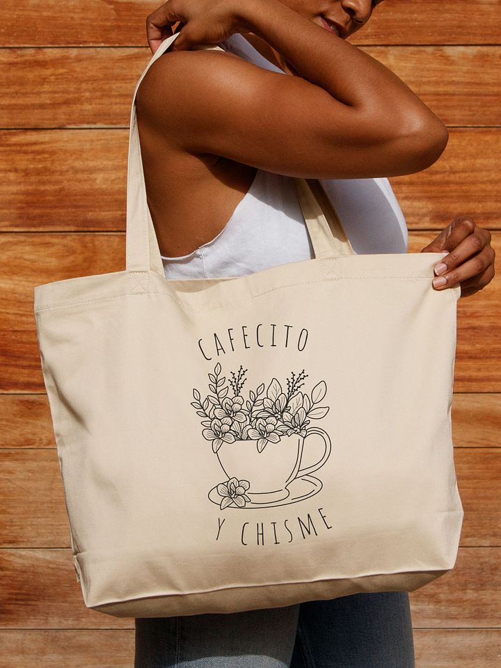 Cafecito y Chisme Tote Bag product image (1)