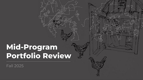 Mid-Program Portfolio Review 📂

Finally… after over a year of hard work, all nighters and some breakdowns, I passed my progra...