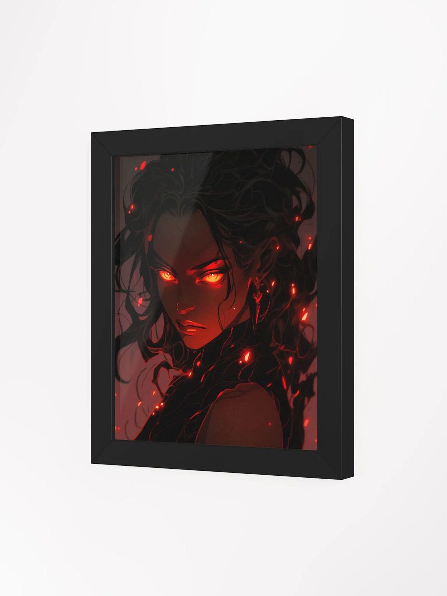 Framed Inferno Gaze Matte Poster product image (35)