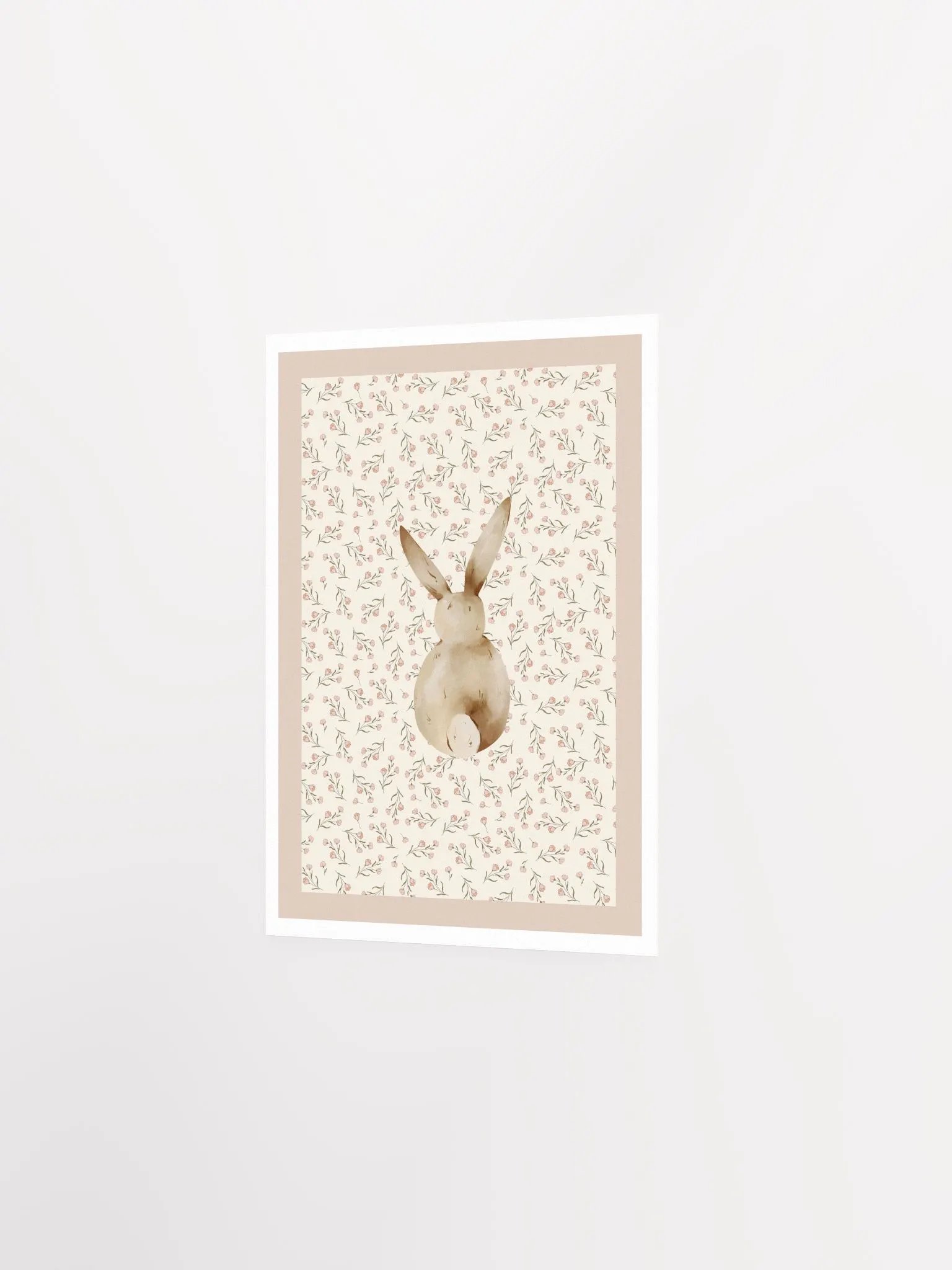 Bunny Boho Nursery Print 1 product image (3)