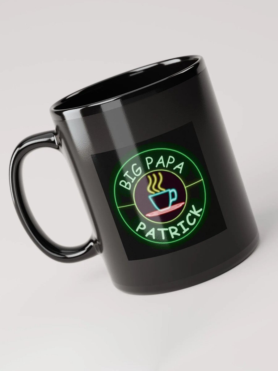 Black papa mug product image (6)