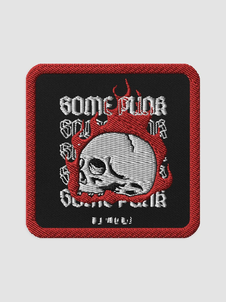 Flaming Skull Patch product image (1)