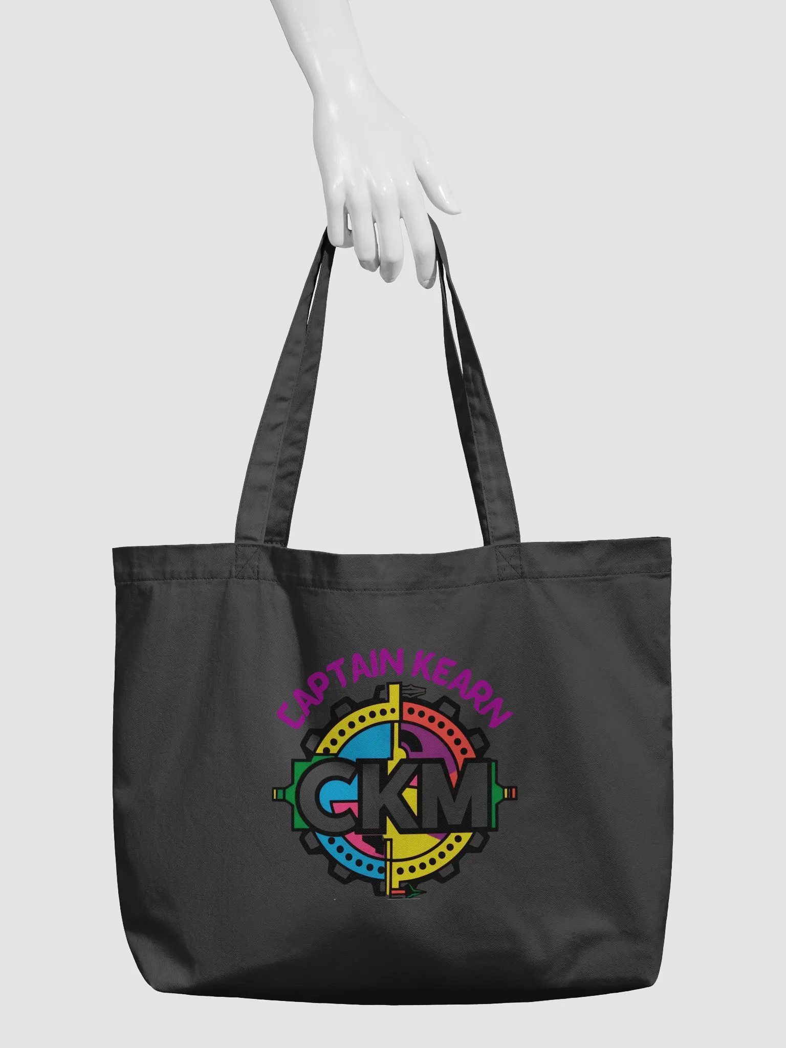 CKM Circular Design Tote Bag product image (3)