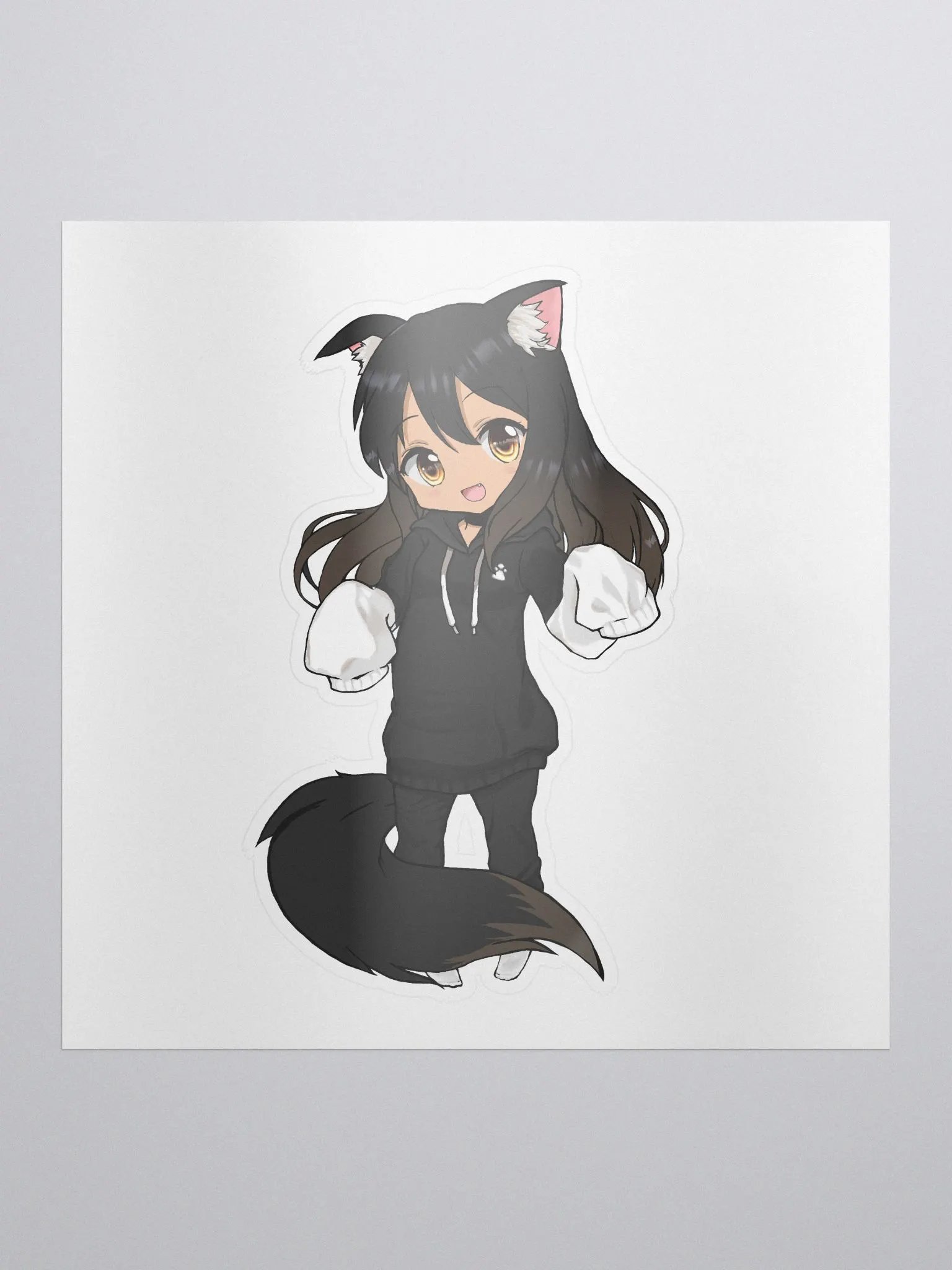 Chibi Neko Sticker product image (1)