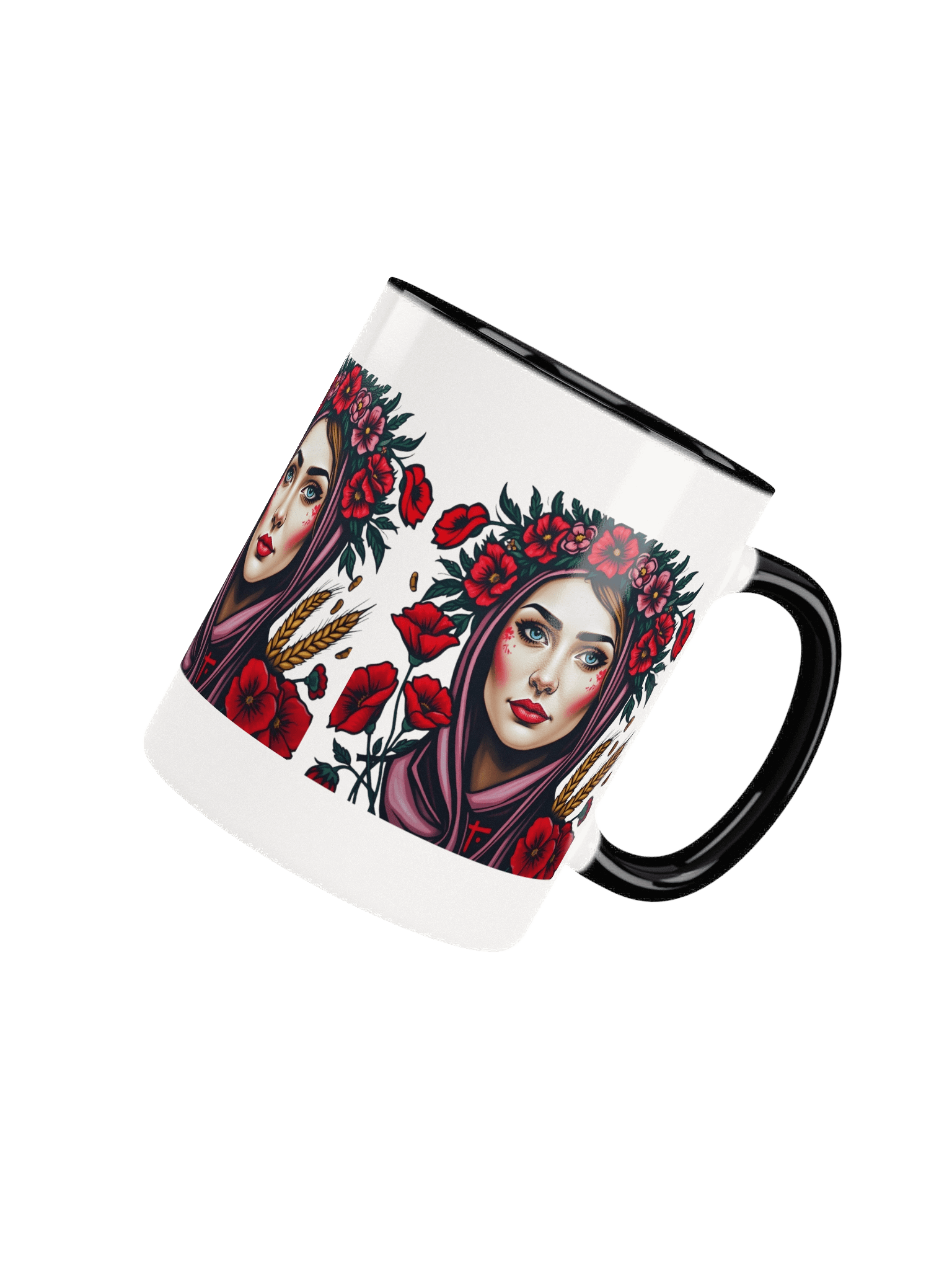 Floral Goddess Ceramic Mug product image (49)