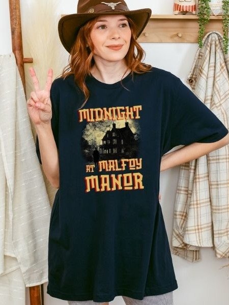 Dramione Malfoy Manor Fanfiction Vintage Pulp Mystery Harry Potter Shirt product image (5)