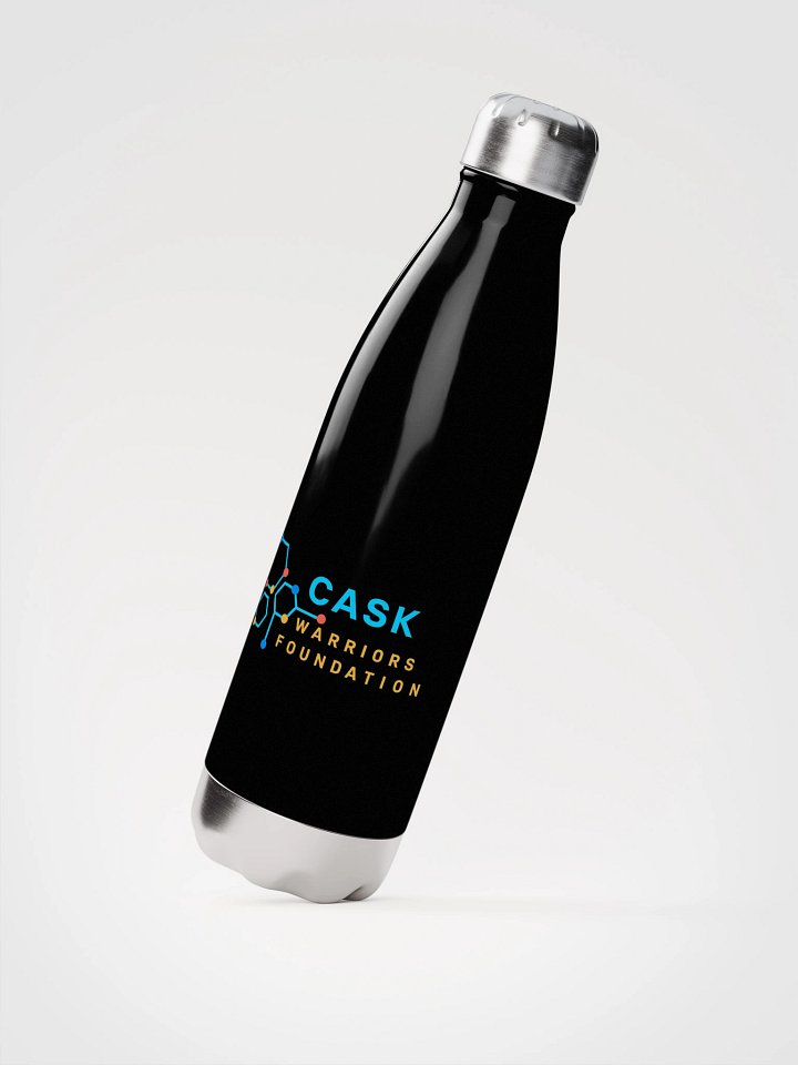 CASK Warriors “Essence of Strength” Stainless Steel Water Bottle. Because water is essential to life—just like hope. product image (4)