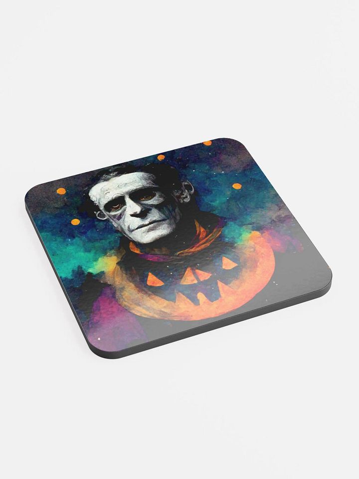 Jack-O'-Lantern Glow Cork Coaster product image (2)