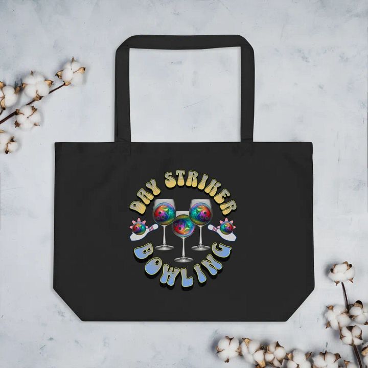 Day Striker Bowling Ball Wine Glass Set Tote Bag product image (2)