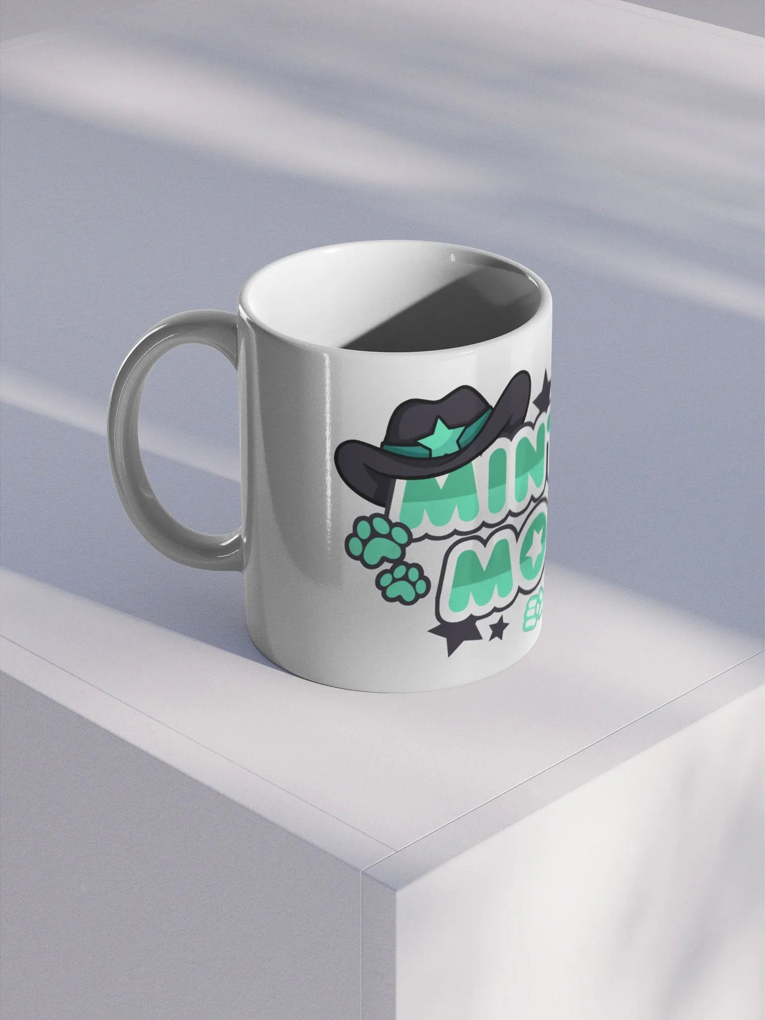 Mintzey Moon Cow Girl Ceramic Coffee Mug product image (1)