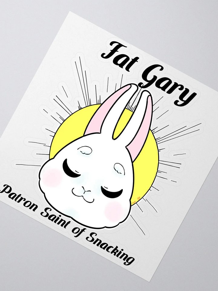Fat Gary sticker product image (2)
