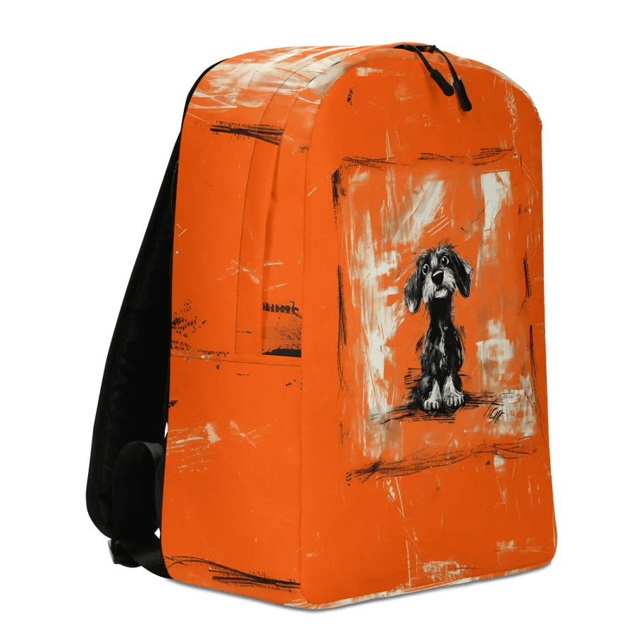 Batoh Jezevčík, oranžový product image (3)