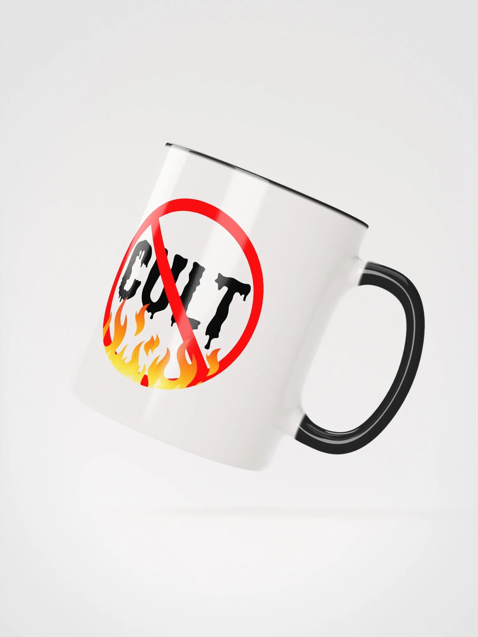 11 oz Anti Cult Ceramic Mug (colors) product image (2)