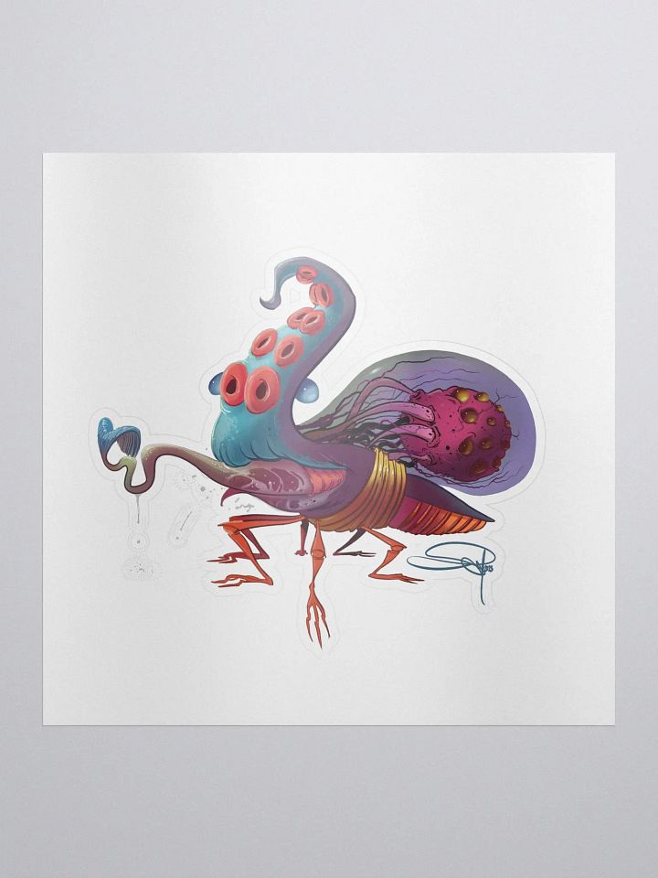 Tentacle Cricket Sticker product image (1)