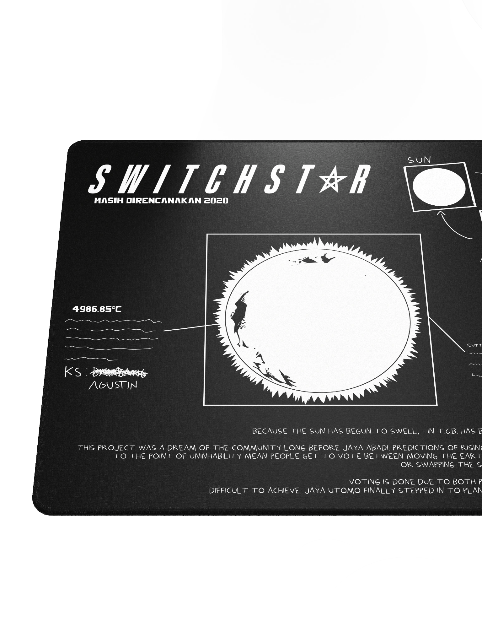 DESKMAT | SWITCHSTAR (BLACK EDITION) product image (5)