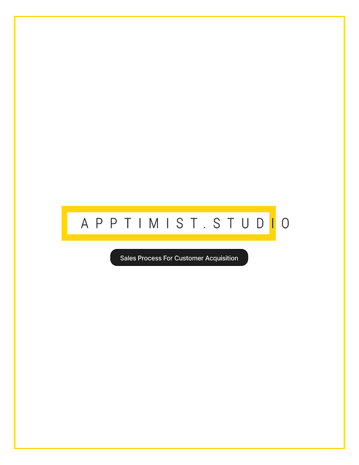 Sales Process For Customer Acquisition Template product image (1)
