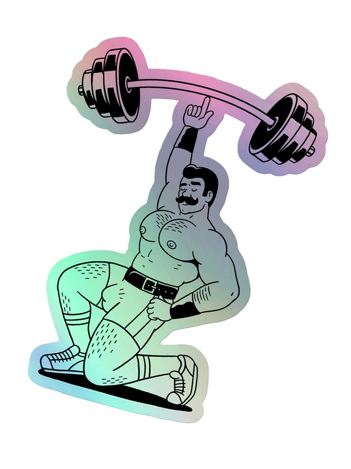 PIECE OF CAKE! Holographic Sticker product image (2)