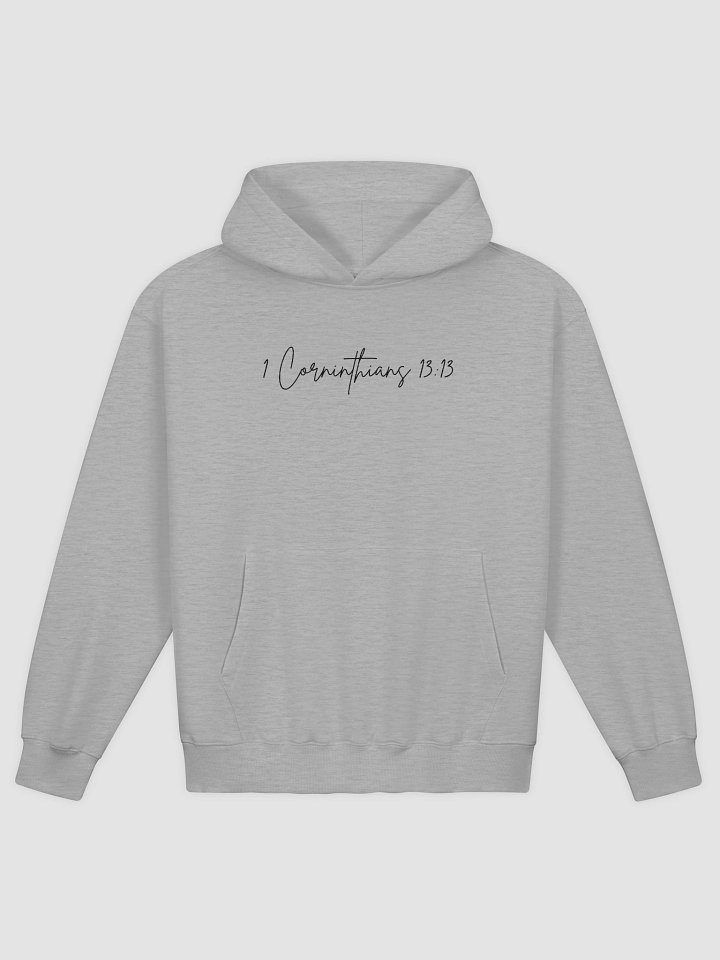 Faith Hope Charity Hoodie - Light product image (2)