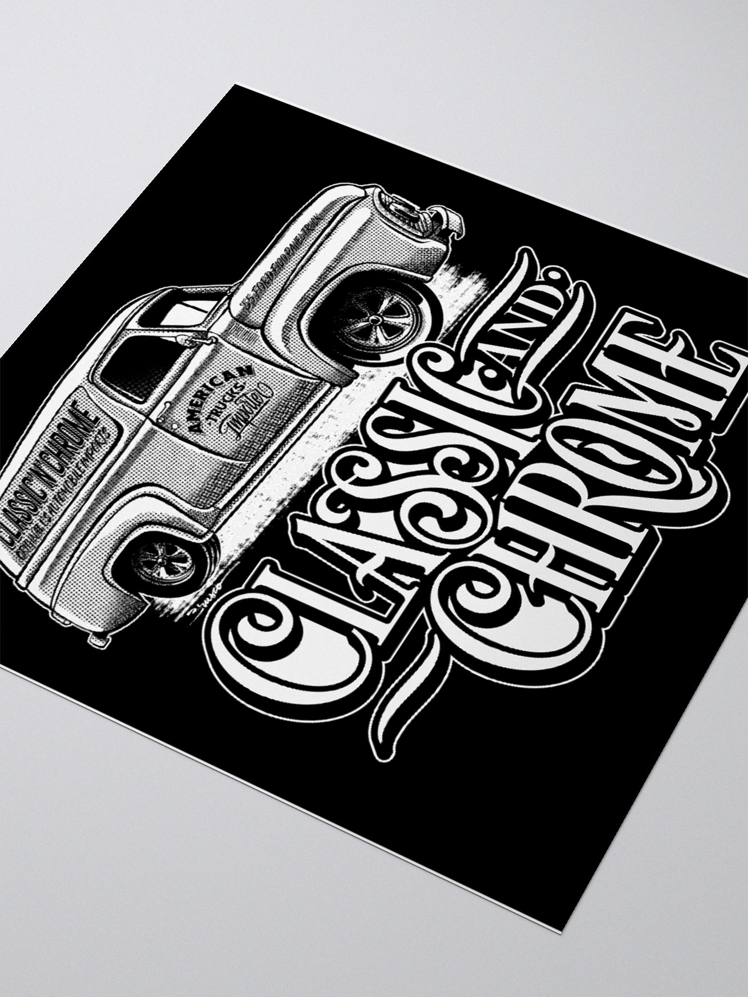 Classic N Chrome F100 Sticker product image (11)