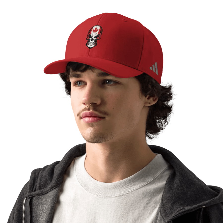 Canadian Skull Flag Adidas Performance Cap product image (9)