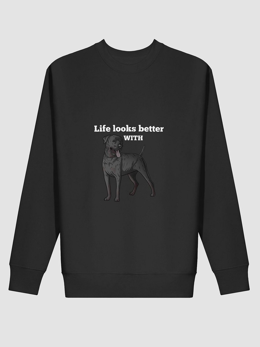 Trust The Vibe: "Life Looks Better with My Dog" Statement Sweatshirt product image (16)