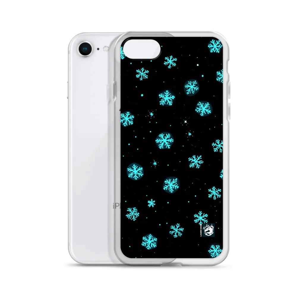 Snowflake Symphony iPhone Clear Case product image (51)