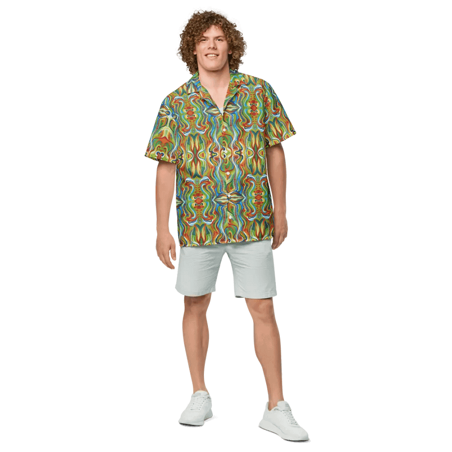 FLOW - PRINT BUTTON-UP SHIRT product image (4)