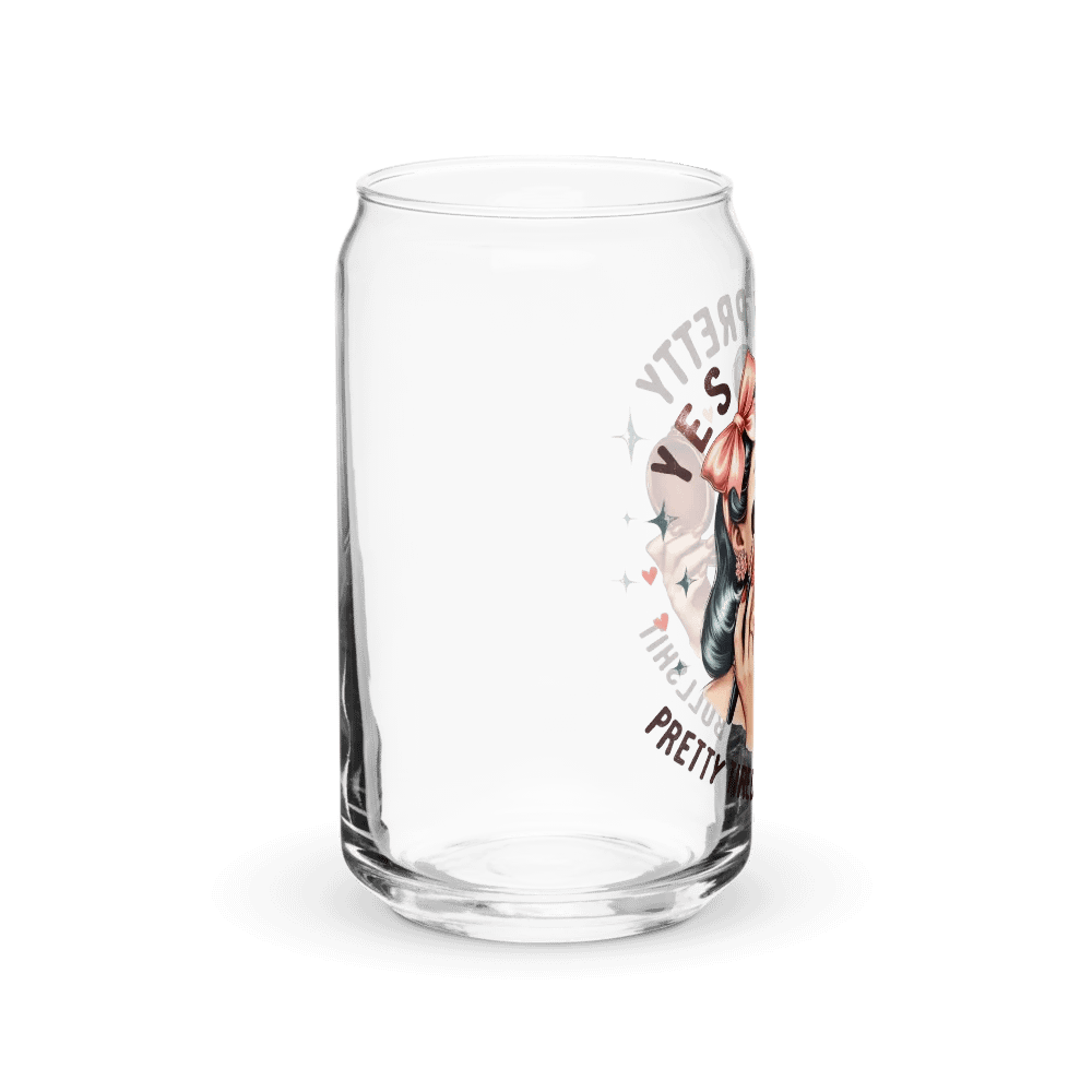 Yes I*m Pretty Cup With Lid And Straw product image (10)