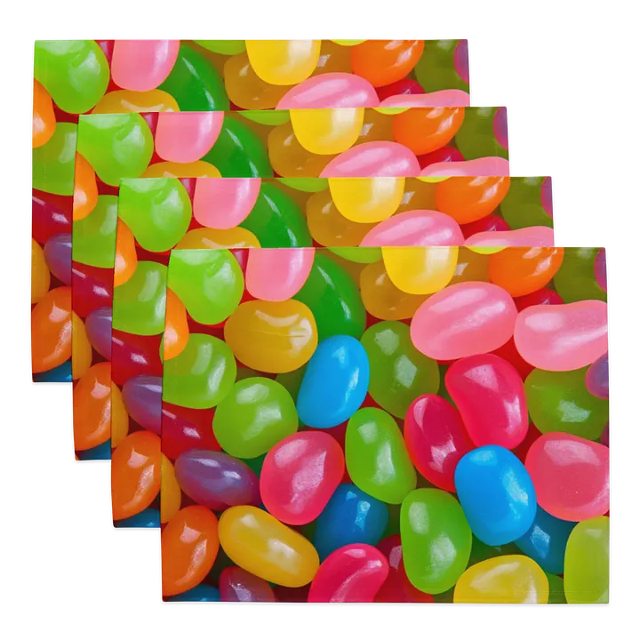 Jelly Bean Placemats (Set of 4) product image (2)