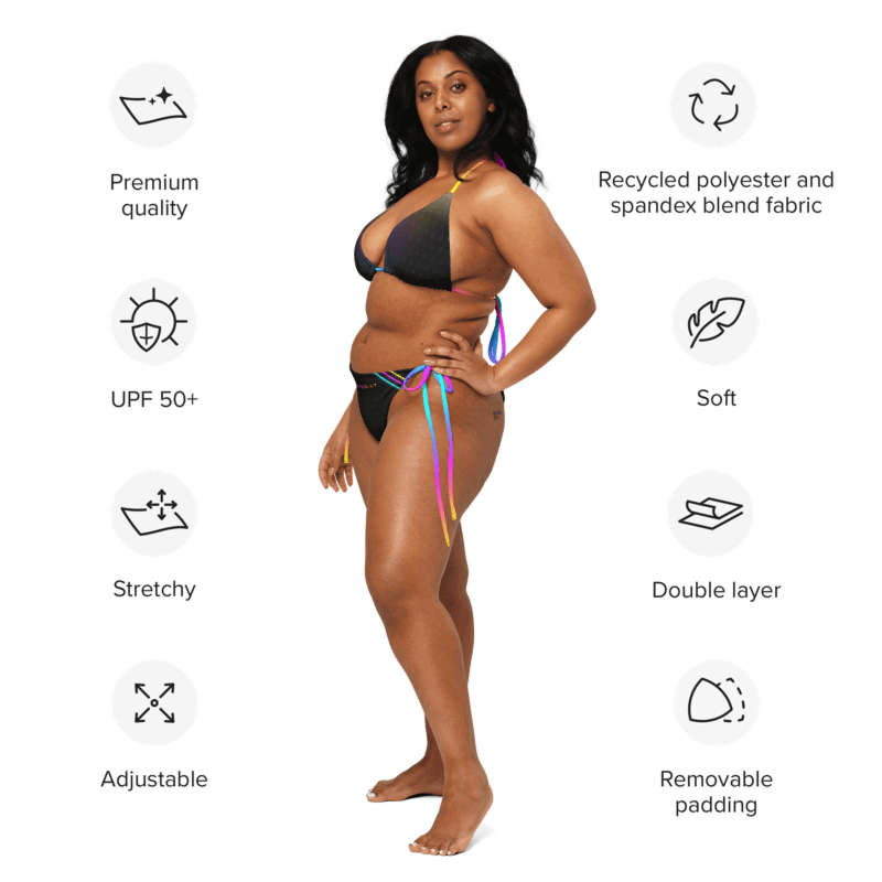 AbsolutRyan - Pattern - All-Over Print String Bikini (Set) product image (7)