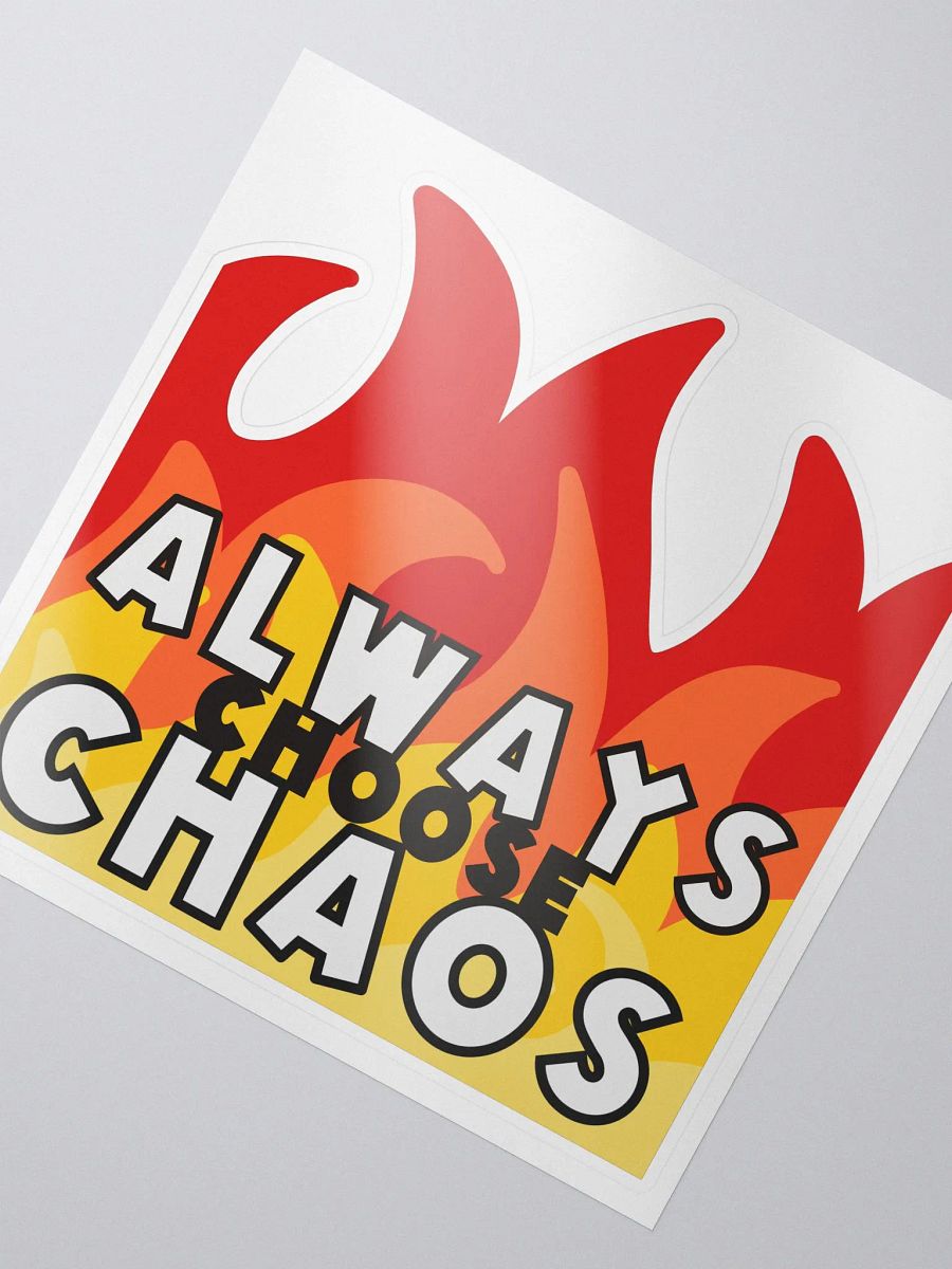 Chaos Kiss Cut Sticker product image (2)