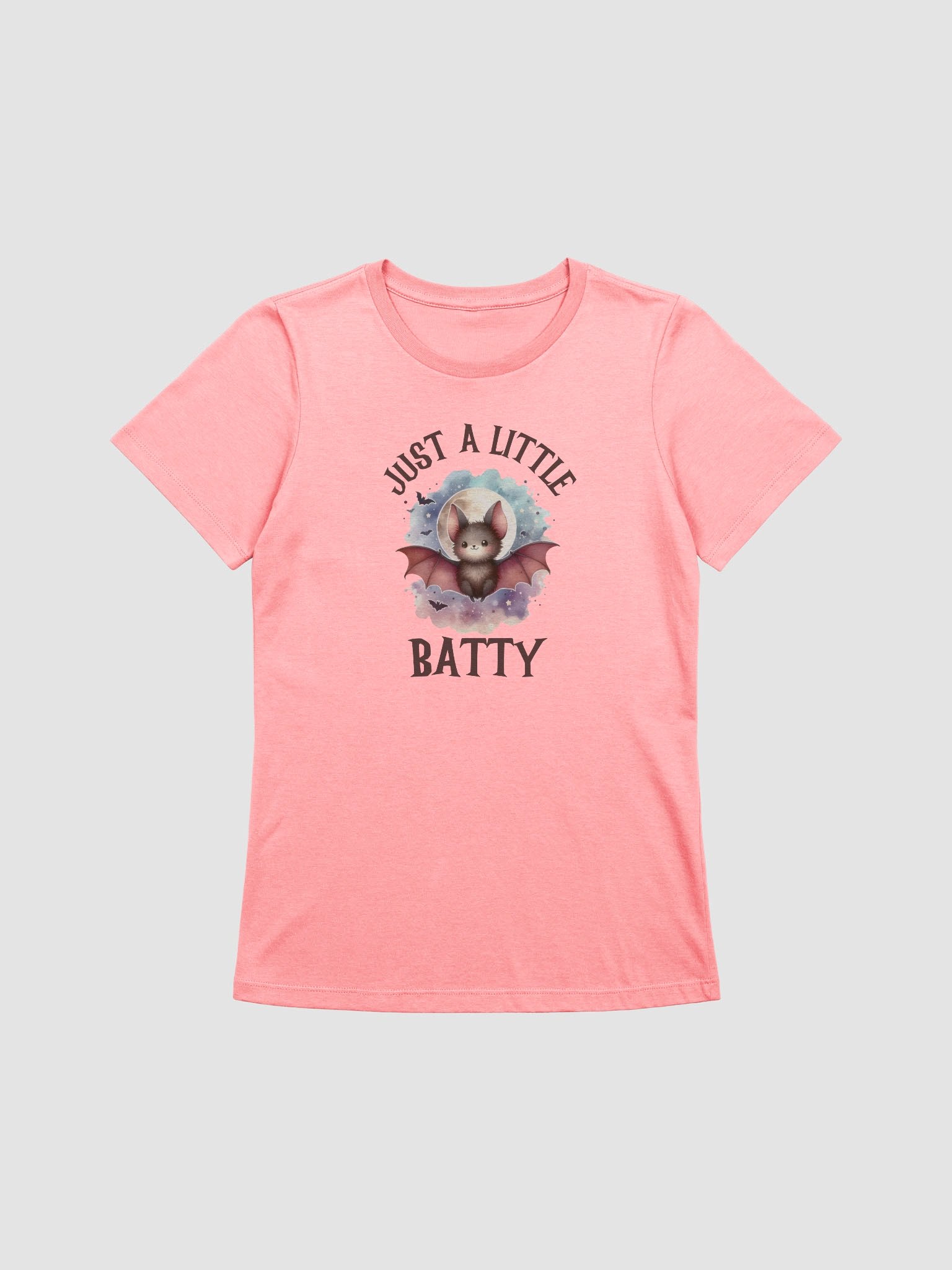 Cute Bat Women's Relaxed Fit Halloween T-shirt product image (2)