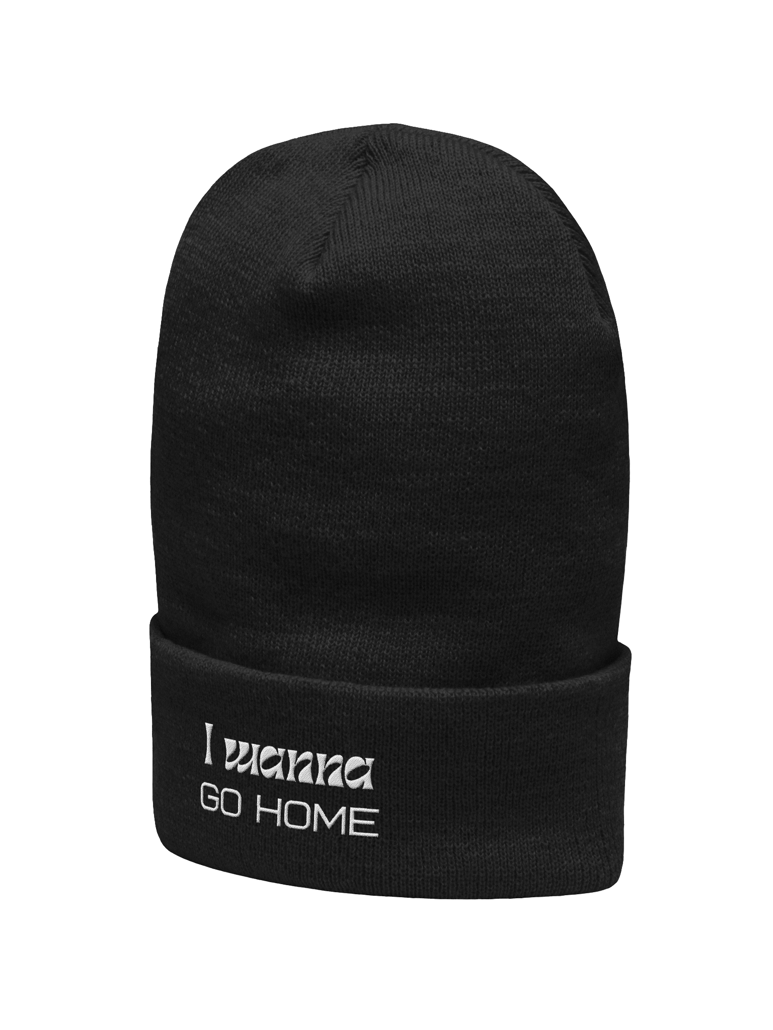 I wanna Go Home Cuffed Beanie product image (9)