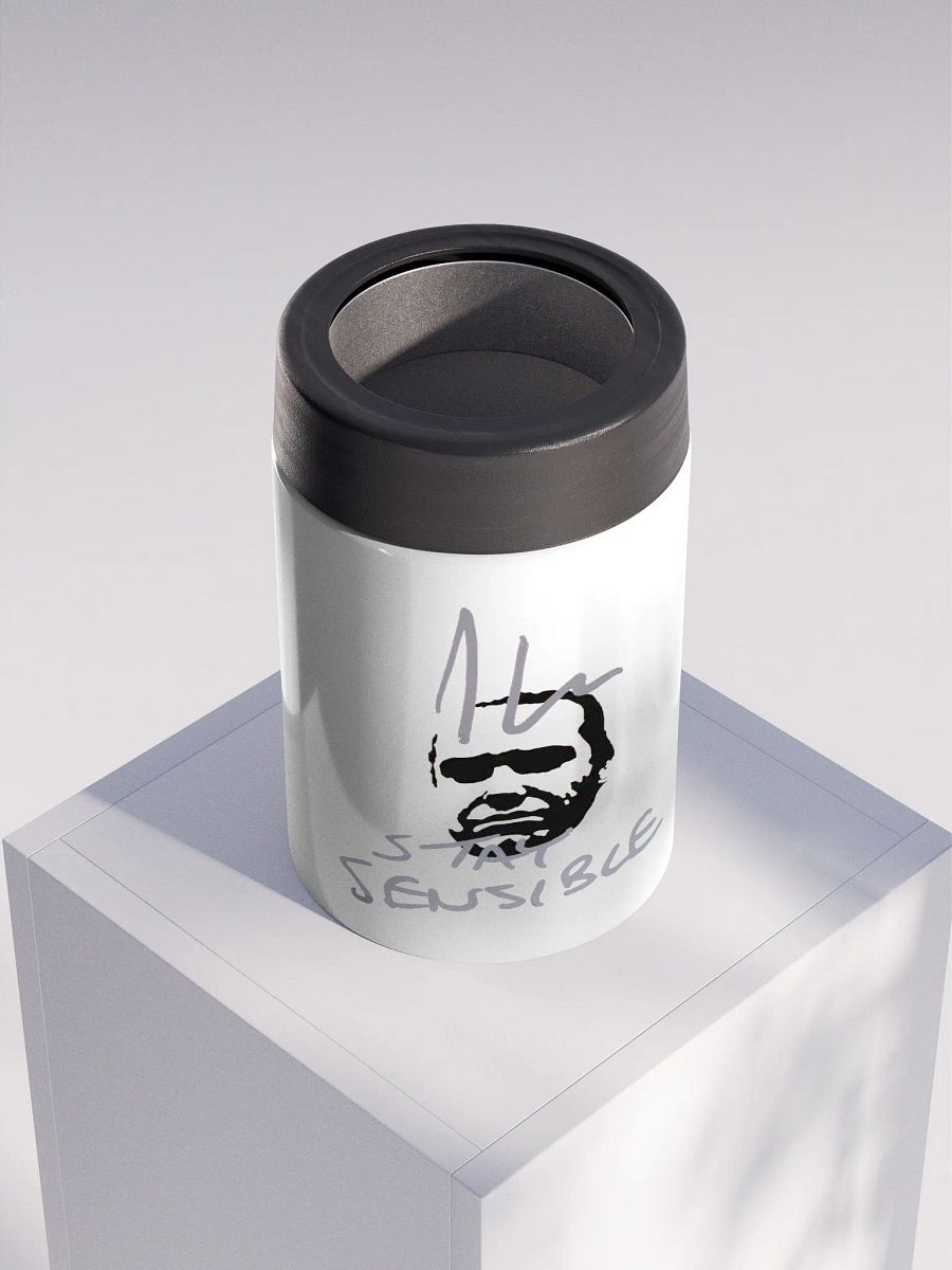 Jon Hare Stay Sensible Stainless Steel Koozie product image (3)