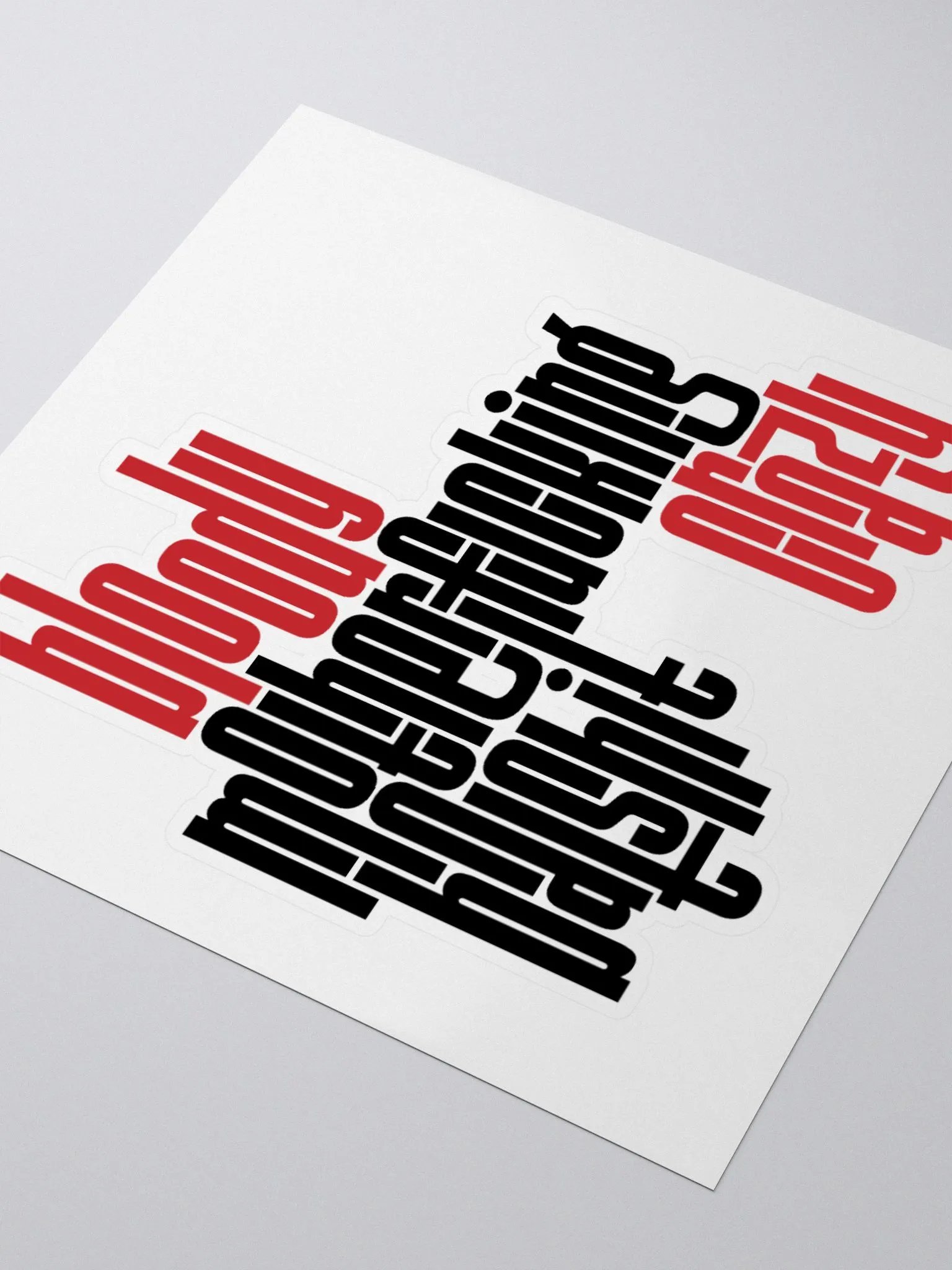 Bloody Motherfucking Batshit Crazy Sticker | Maisie Peters Lyric product image (4)