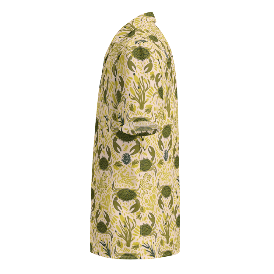 Tropical Crab Paradise Hawaiian Shirt product image (9)