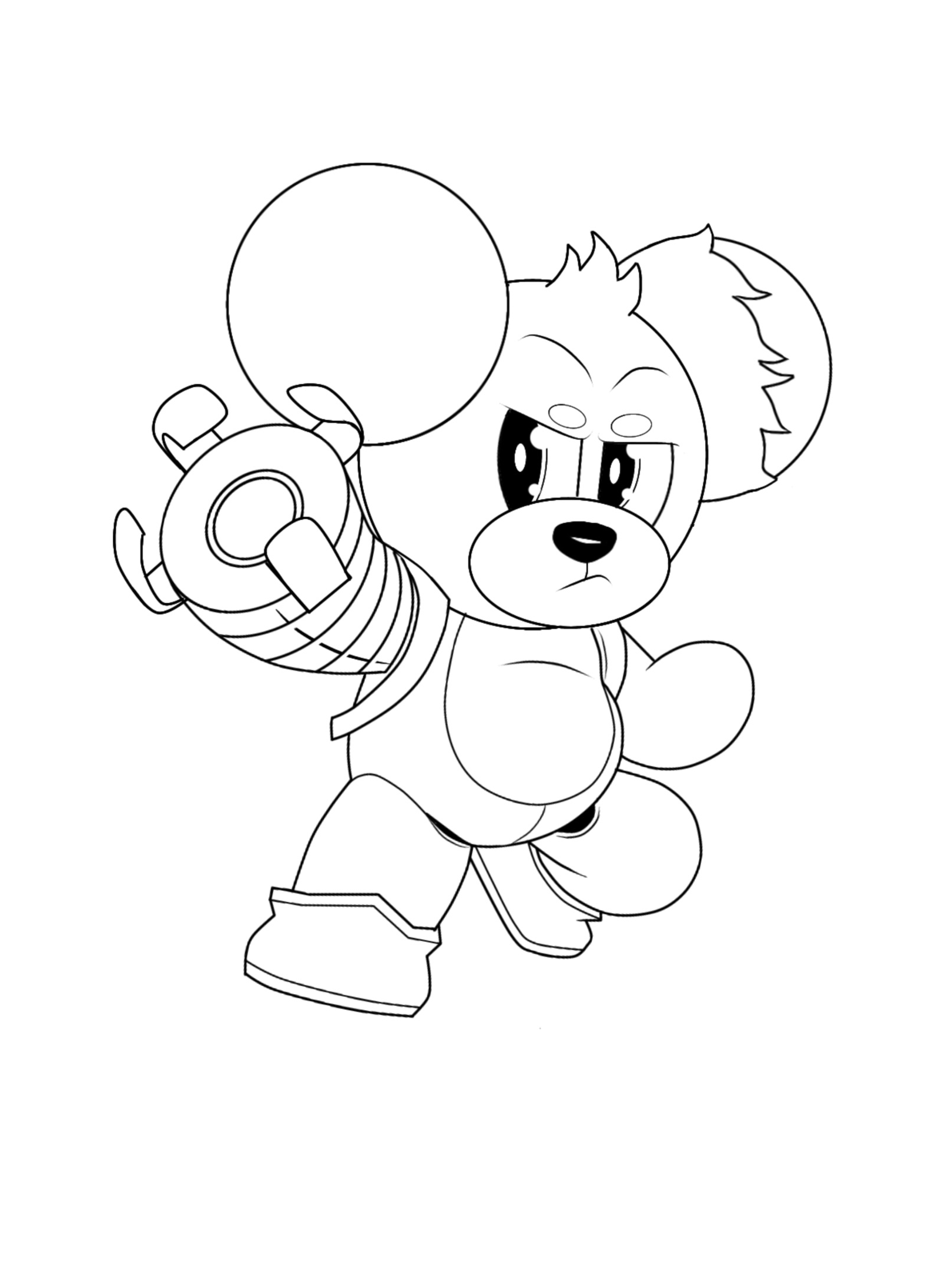 Kid Kuma Coloring Book – Limited Edition product image (3)